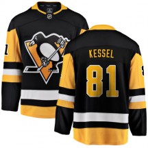 Youth Fanatics Branded Pittsburgh Penguins Phil Kessel Black Home Jersey - Breakaway