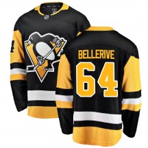 Men's Fanatics Branded Pittsburgh Penguins Jordy Bellerive Black Home Jersey - Breakaway