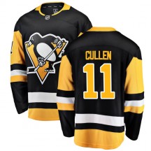 Men's Fanatics Branded Pittsburgh Penguins John Cullen Black Home Jersey - Breakaway