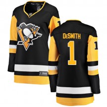 Women's Fanatics Branded Pittsburgh Penguins Casey DeSmith Black Home Jersey - Breakaway
