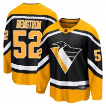 Youth Fanatics Branded Pittsburgh Penguins Emil Bemstrom Black Special Edition 2.0 Jersey - Breakaway