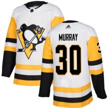Men's Adidas Pittsburgh Penguins Matt Murray White Jersey - Authentic