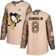 Youth Adidas Pittsburgh Penguins Brian Dumoulin White Away Jersey - Premier
