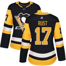 Women's Adidas Pittsburgh Penguins Bryan Rust Black Home Jersey - Authentic
