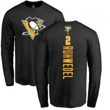 Youth Adidas Pittsburgh Penguins Chad Ruhwedel Black Home Jersey - Premier