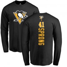 Youth Adidas Pittsburgh Penguins Daniel Sprong Black Home Jersey - Premier
