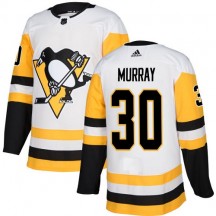 Women's Adidas Pittsburgh Penguins Matt Murray White Away Jersey - Authentic