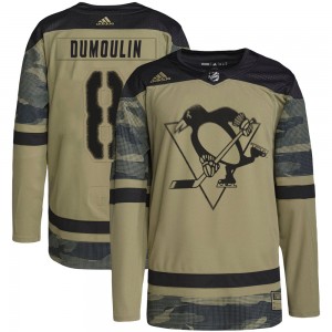 Youth Adidas Pittsburgh Penguins Brian Dumoulin Camo Military Appreciation Practice Jersey - Authentic