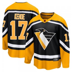 Men's Fanatics Branded Pittsburgh Penguins Rick Kehoe Black Special Edition 2.0 Jersey - Breakaway