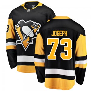 Men's Fanatics Branded Pittsburgh Penguins Pierre-Olivier Joseph Black Home Jersey - Breakaway