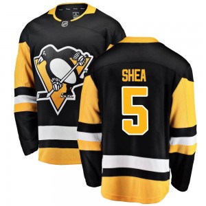 Men's Fanatics Branded Pittsburgh Penguins Ryan Shea Black Home Jersey - Breakaway