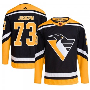 Youth Adidas Pittsburgh Penguins Pierre-Olivier Joseph Black Reverse Retro 2.0 Jersey - Authentic