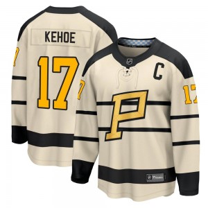 Youth Fanatics Branded Pittsburgh Penguins Rick Kehoe Cream 2023 Winter Classic Jersey -