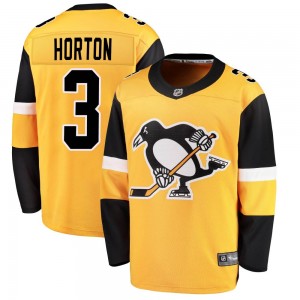 Youth Fanatics Branded Pittsburgh Penguins Tim Horton Gold Alternate Jersey - Breakaway