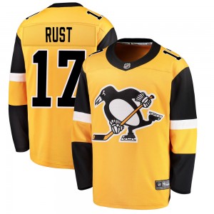 Youth Fanatics Branded Pittsburgh Penguins Bryan Rust Gold Alternate Jersey - Breakaway