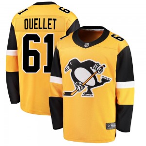 Men's Fanatics Branded Pittsburgh Penguins Xavier Ouellet Gold Alternate Jersey - Breakaway