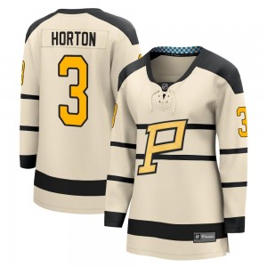 Women's Fanatics Branded Pittsburgh Penguins Tim Horton Cream 2023 Winter Classic Jersey -
