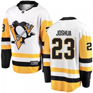 Men's Fanatics Branded Pittsburgh Penguins Jagger Joshua White Away Jersey - Breakaway