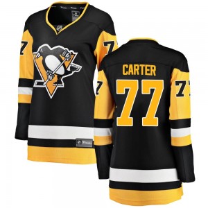 Women's Fanatics Branded Pittsburgh Penguins Jeff Carter Black Home Jersey - Breakaway