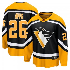 Youth Fanatics Branded Pittsburgh Penguins Syl Apps Black Special Edition 2.0 Jersey - Breakaway