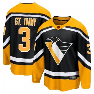 Youth Fanatics Branded Pittsburgh Penguins Jack St. Ivany Black Special Edition 2.0 Jersey - Breakaway