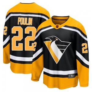 Youth Fanatics Branded Pittsburgh Penguins Sam Poulin Black Special Edition 2.0 Jersey - Breakaway