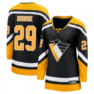 Women's Fanatics Branded Pittsburgh Penguins Phil Bourque Black Special Edition 2.0 Jersey - Breakaway