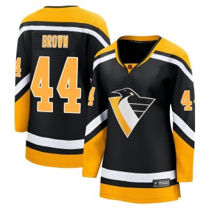 Women's Fanatics Branded Pittsburgh Penguins Rob Brown Black Special Edition 2.0 Jersey - Breakaway