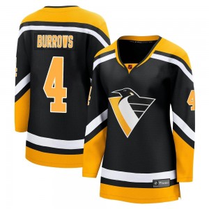 Women's Fanatics Branded Pittsburgh Penguins Dave Burrows Black Special Edition 2.0 Jersey - Breakaway