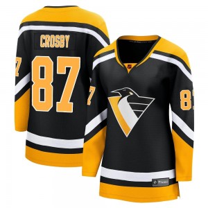 Women's Fanatics Branded Pittsburgh Penguins Sidney Crosby Black Special Edition 2.0 Jersey - Breakaway