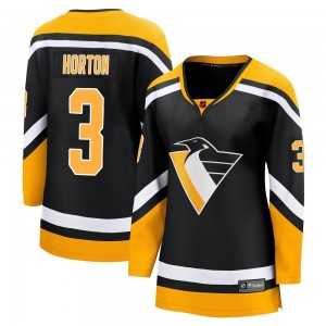 Women's Fanatics Branded Pittsburgh Penguins Tim Horton Black Special Edition 2.0 Jersey - Breakaway