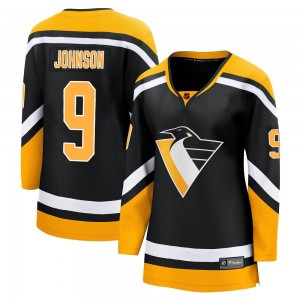 Women's Fanatics Branded Pittsburgh Penguins Mark Johnson Black Special Edition 2.0 Jersey - Breakaway