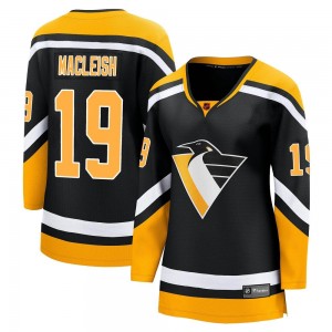 Women's Fanatics Branded Pittsburgh Penguins Rick Macleish Black Special Edition 2.0 Jersey - Breakaway