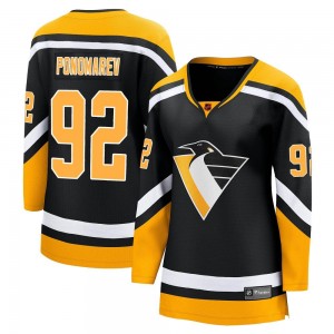 Women's Fanatics Branded Pittsburgh Penguins Vasily Ponomarev Black Special Edition 2.0 Jersey - Breakaway