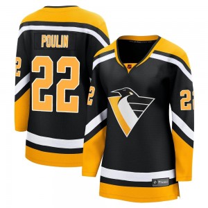 Women's Fanatics Branded Pittsburgh Penguins Sam Poulin Black Special Edition 2.0 Jersey - Breakaway