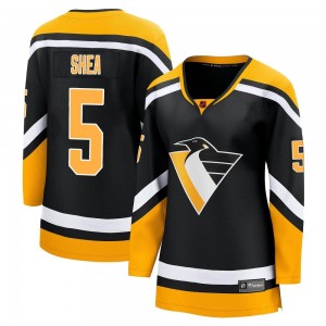 Women's Fanatics Branded Pittsburgh Penguins Ryan Shea Black Special Edition 2.0 Jersey - Breakaway