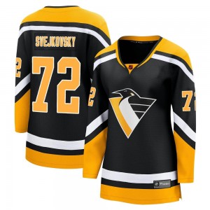 Women's Fanatics Branded Pittsburgh Penguins Lukas Svejkovsky Black Special Edition 2.0 Jersey - Breakaway