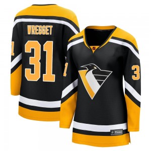 Women's Fanatics Branded Pittsburgh Penguins Ken Wregget Black Special Edition 2.0 Jersey - Breakaway