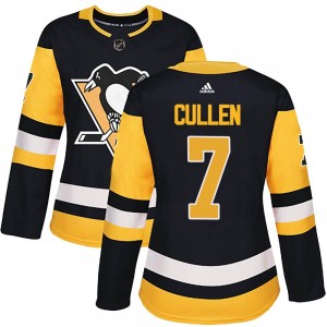 Women's Adidas Pittsburgh Penguins Matt Cullen Black Home Jersey - Authentic