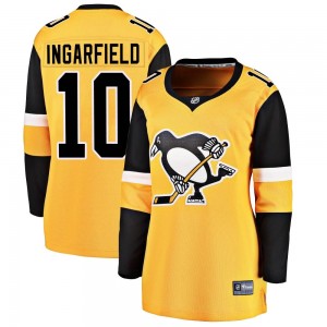 Women's Fanatics Branded Pittsburgh Penguins Earl Ingarfield Gold Alternate Jersey - Breakaway