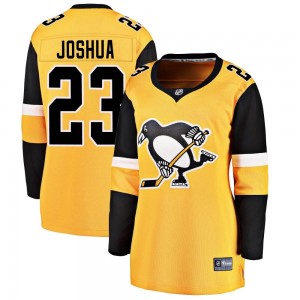 Women's Fanatics Branded Pittsburgh Penguins Jagger Joshua Gold Alternate Jersey - Breakaway