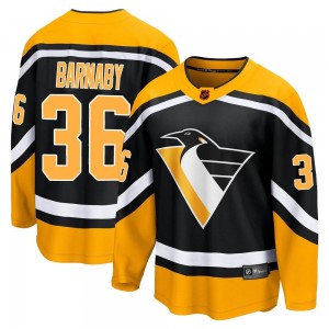Men's Fanatics Branded Pittsburgh Penguins Matthew Barnaby Black Special Edition 2.0 Jersey - Breakaway