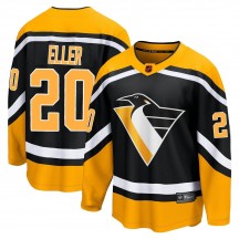 Men's Fanatics Branded Pittsburgh Penguins Lars Eller Black Special Edition 2.0 Jersey - Breakaway