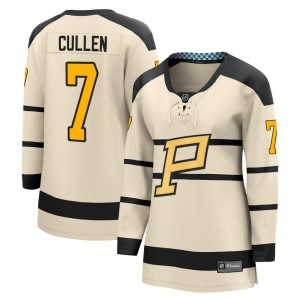 Women's Fanatics Branded Pittsburgh Penguins Matt Cullen Cream 2023 Winter Classic Jersey -