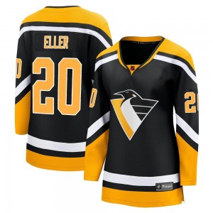 Women's Fanatics Branded Pittsburgh Penguins Lars Eller Black Special Edition 2.0 Jersey - Breakaway