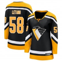 Women's Fanatics Branded Pittsburgh Penguins Kris Letang Black Special Edition 2.0 Jersey - Breakaway