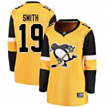 Women's Fanatics Branded Pittsburgh Penguins Reilly Smith Gold Alternate Jersey - Breakaway